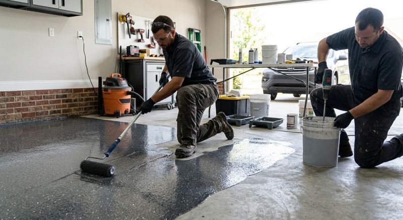 Epoxy Flooring Service in Greensboro, NC