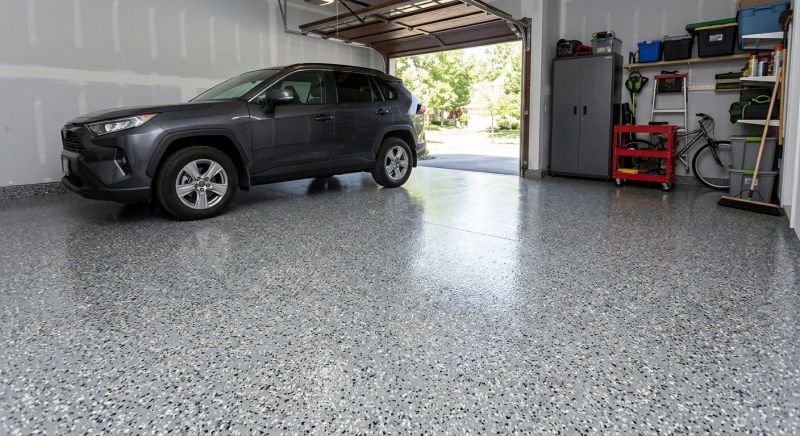 Epoxy Garage Flooring Installation in Charlotte, NC