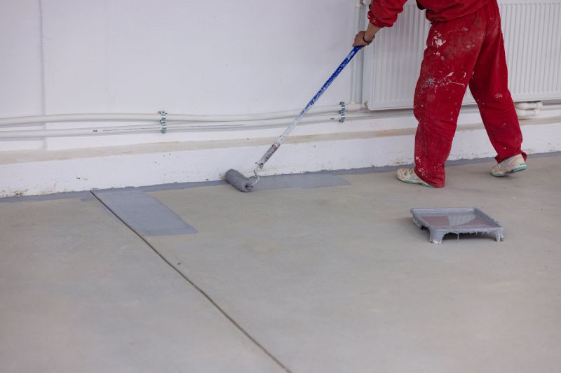 Floor Painting Or Coating