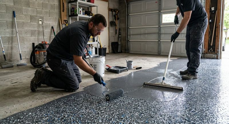 Garage Concrete Coating in Alexandria, VA