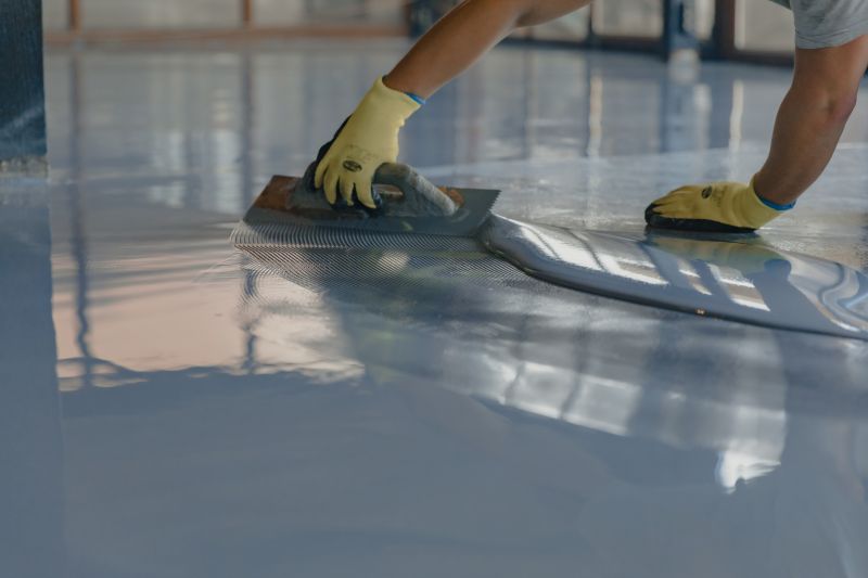 Garage Floor Epoxy Installation in Greensboro, NC