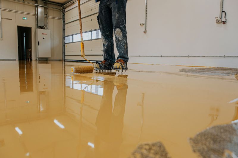 Garage Floor Staining in Winston Salem, NC