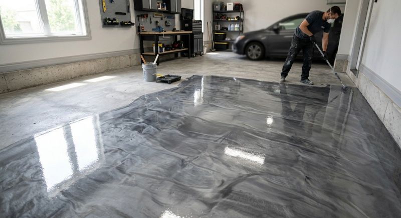 Metallic Epoxy Service in Greensboro, NC