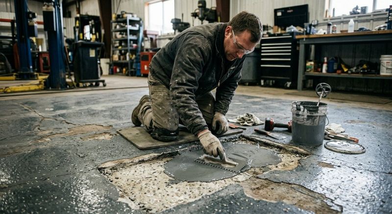 Resinous Flooring Installation in Frederick, MD