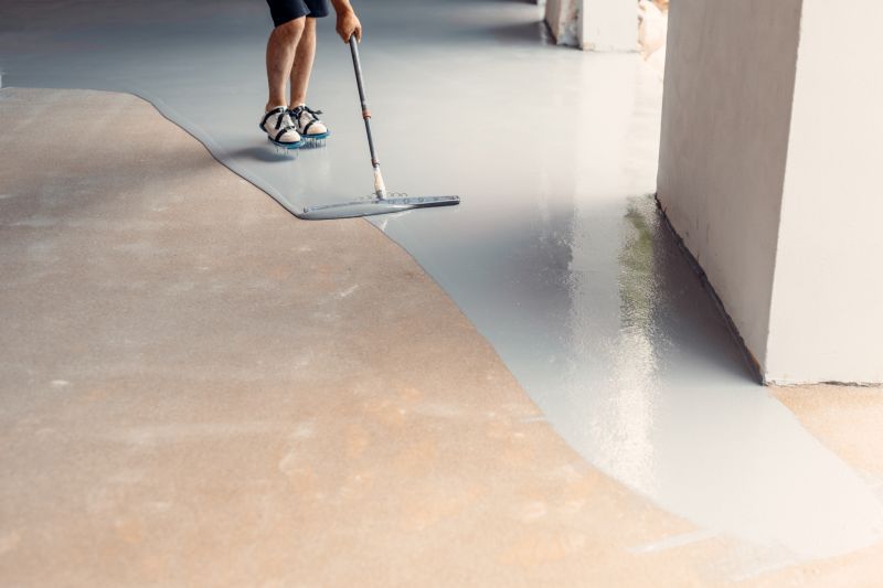 Residential Floor Coating in Raleigh, NC